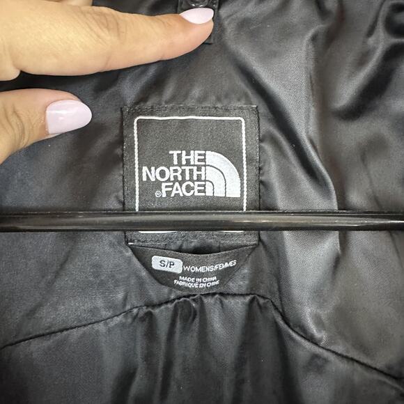 The North Face Coat Womens Small Hyvent Trench Long Waterproof Rain Jacket Black - Picture 9 of 16